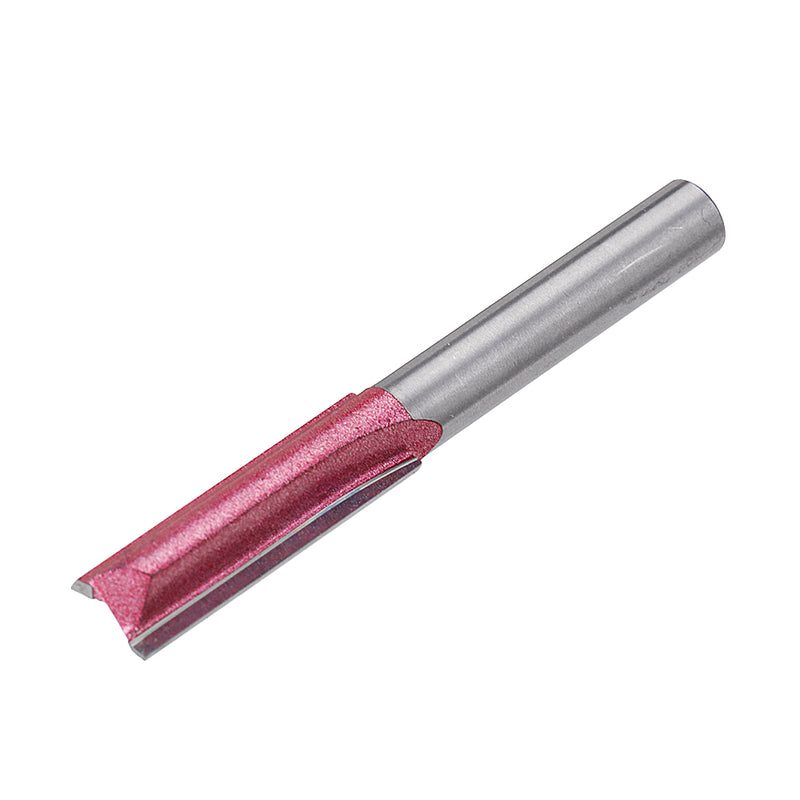 Tideway 1/2 Inch Shank Extended Router Bit Straight Dual Edged Cutter Engraving Milling Cutter