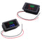 Waterproof 12-60V Electric Universal Battery Voltmeter Battery Power Indicator 12V/24V/36V/48V