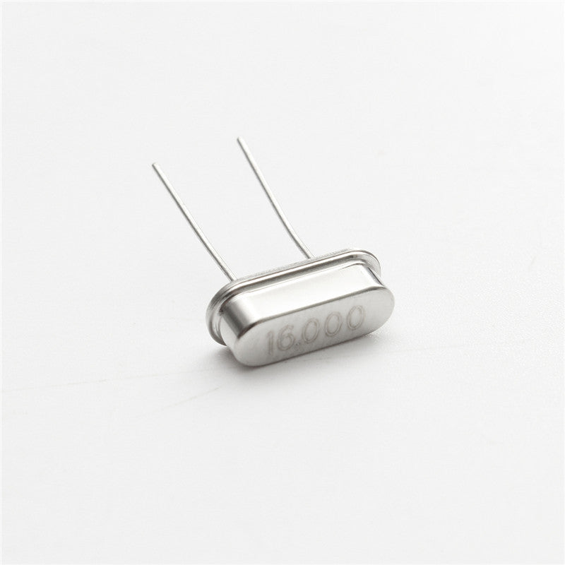 50Pcs HC-49S 16MHz 16 MHz 16M Hz 16.000M Mini Passive Resonator Quartz Crystal Oscillator