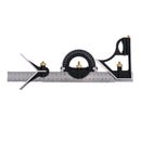300mm/600mm Multi-function Combination Square Angle Ruler High Precision Protractor Carpenter Measuring Tool