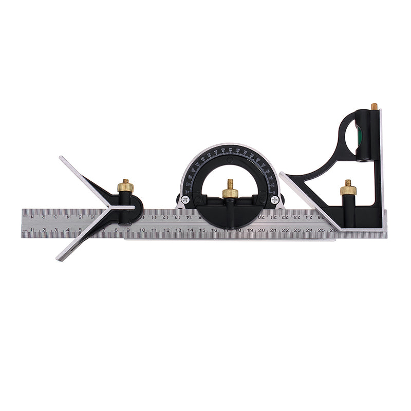 300mm/600mm Multi-function Combination Square Angle Ruler High Precision Protractor Carpenter Measuring Tool