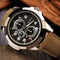 YAZOLE 350 Fashion Men Quartz Watch Luxury Leather Strap Business Wrist Watch