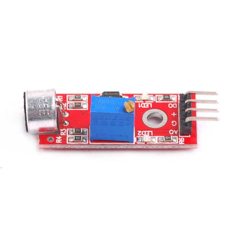5pcs KY-037 4pin Voice Sound Detection Sensor Module Microphone Transmitter Smart Robot Car