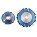 Drillpro 6/7/8 Inch HSS Circular Saw Blade 40T Nano Blue Coating Woodworking Cutting Disc