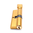 Mechanical Interior Door Handle Cylinder Lock Lever Latch Home Security Set
