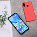 NILLKIN Smooth Shockproof Soft Liquid Silicone Rubber Back Cover Protective Case for Huawei P30 Lite / Huawei Nova 4e