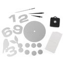 DIY Fashionable Large Wall Clock Home Office Room Decor 3D Mirror Surface Sticker