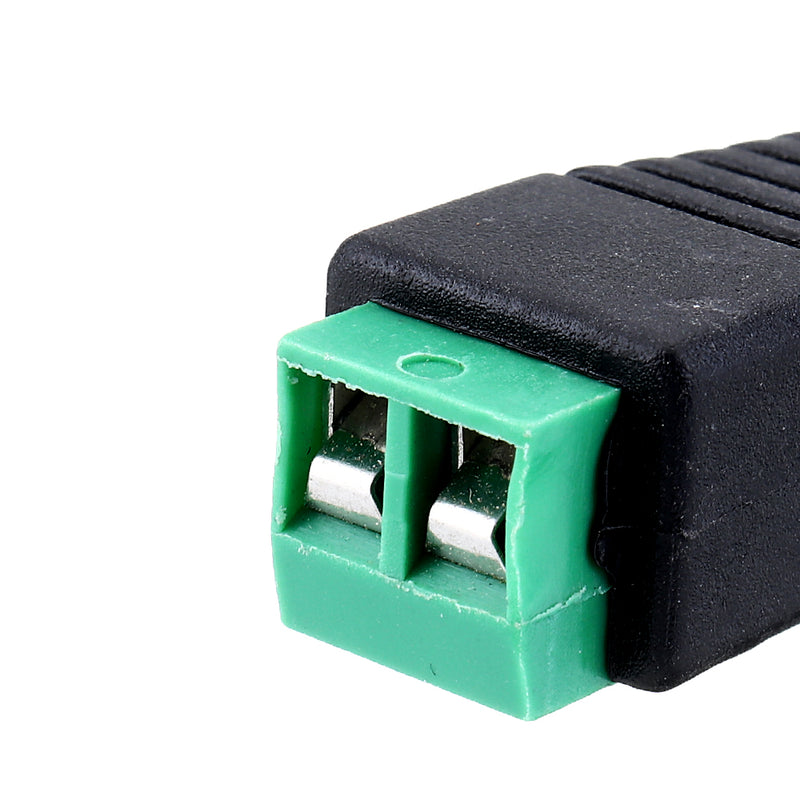 DC 12V Power Plug Adapter Connector Female 5050 3528 LED Strip Light