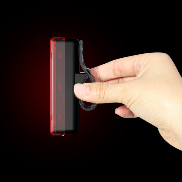 XANES TL31 620nM Bike Tail Light USB Rechargeable IPX5 Waterproof 5 Modes Bike Lamp Ultralight Warning Night Light