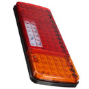 2Pcs LED Rear Tail Light Brake Indicator Turn Lamp for Truck Trailer Caravan Lorry Car
