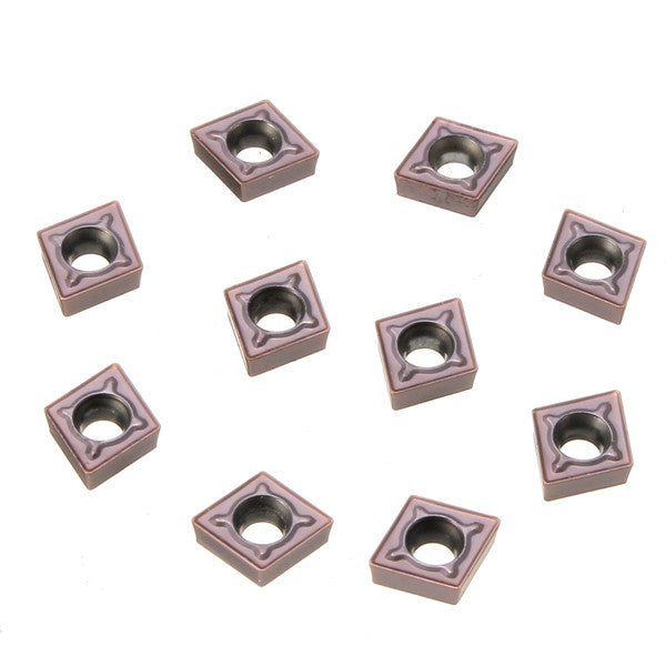10pcs CCMT060204 LF6018 Carbide Inserts Carbide Cutter For Turning Tool Boring Bar