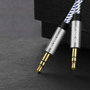 RAXFLY 3.5MM Male to Male Audio AUX Cable 1m For iPhone X 8Plus Oneplus5 Car Speaker Headphone MP3