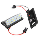Pair LED Car License Plate Lights 12V White for Nissan J31 Maxima J32 Cefiro Murano