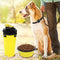 2 In 1 Pet Dog Food Water Bottle Portable Dog Travel Water Bottle With Dog Bowl