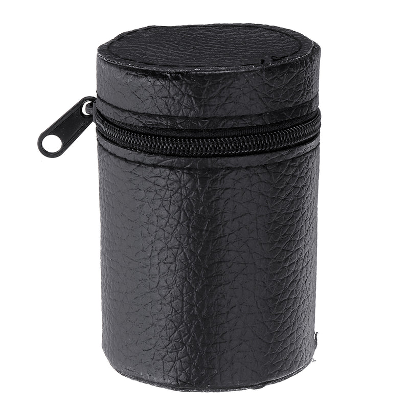 6Pcs Shooting Peg Position Finder Cup Stirrup Set Black Leather Hip Flask Shot