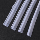 1M F-Shape Bath Shower Screen Door Window Water Sealing Strip Straight  6/8/10/12mm