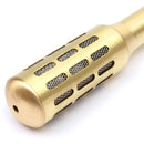 Big Copper Brass Moxa Roller Stick Moxibustion Massage Burner Improve Blood Circulation