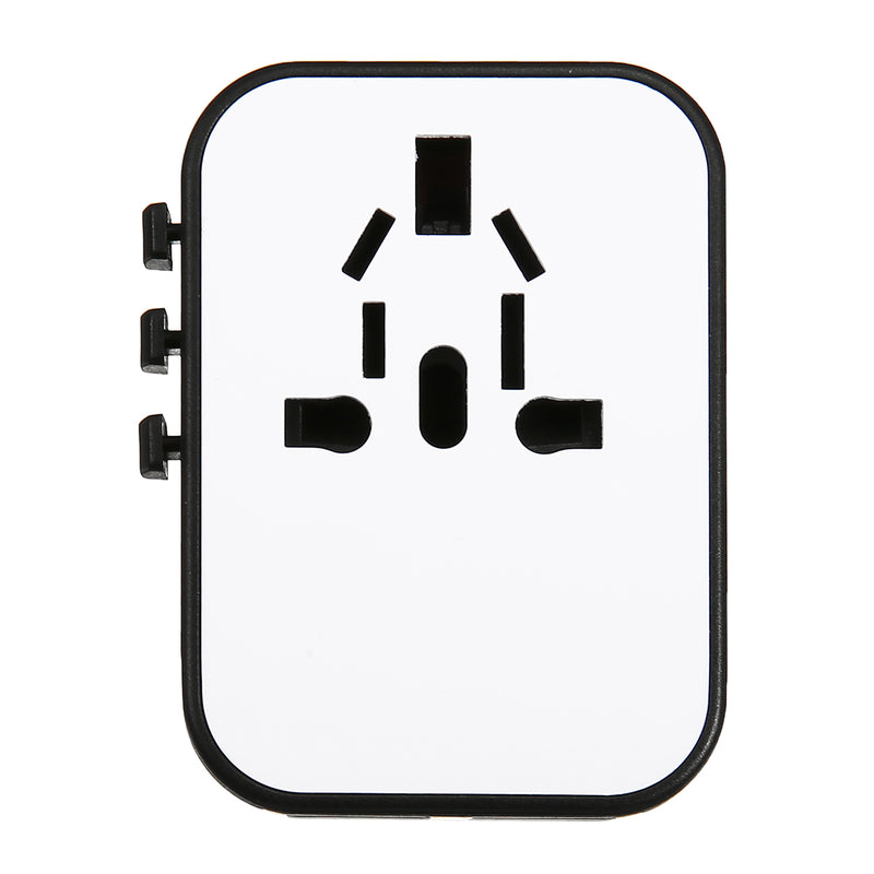 AUGIENB Global Universal Conversion Plug Socket 4 USB Travel Adapter