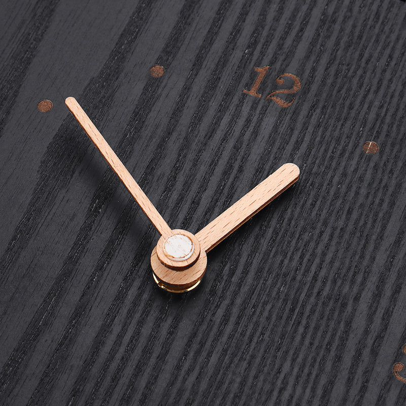 Antique Wall Cuckoo Clock Black DIY Home Christmas Holiday Gift Presents Retro Minimalist Creative Pendulum