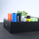 BESTON 2 In 1 Digital Battery Voltage Measurer Tester Battery Storage Box Holder For AAA AA 18650 Battery