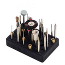 Hilda Electric 48 Holes Drill Bit Storage Block Box Case for Dremel Rotary Tool Accessories