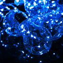 4M 10LEDs Bulb Shaped Indoor Outdoor Fairy String Light for Christmas Party AC100V-240V