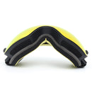 Motorcycle Ski Goggles Anti Fog UV Protection Dual-Lens Off-Road Snowboard Black Frame