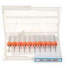 10pcs 3.175mm Shank 1.0mm Micro PCB Drill Bit Print Circuit Board Carbide CNC Engraving Tool