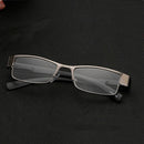 KCASA Metal Frame Anti Fatigue Presbyopic Best Reading Glasses Strength Magnifier
