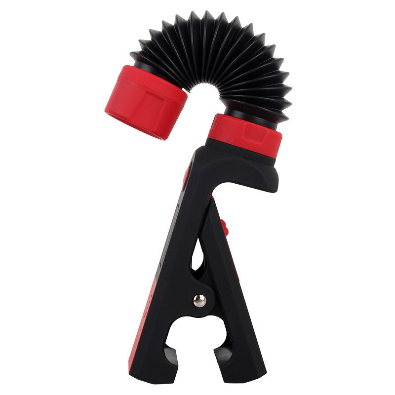 P142 3W LED Magnetic Tail Clip 360 Adjustable Head LED Flashlight Work Light