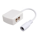 Block Terminal for LED Cabinet Light Lamp Connection Branch 4-hole Box