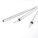 Hewolf 1.5M Iron Tent Pole Awning Rod Stand Camping Accessories Extending Door Frame