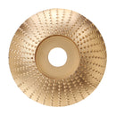 85x16mm Golden Wood Carving Disc Wood Grinding Wheel Rotary Tool Abrasive Sanding Disc