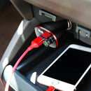 ROCK B300 3.4A bluetooth 4.2 Handsfree Calling FM Transmitter Digital Monitor Dual USB Car Charger