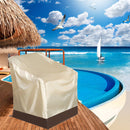 IPRee 84x67x73CM Waterproof High Back Chair Cover Outdoor Patio Yard Furniture Protection