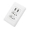 RNAI 15A 125V Dual USB Port Wall Charger Adapter Brazil Plug Socket Power Outlet PMC