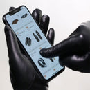 QIMIAN AllTouch Spanish Suede Touch Screen Gloves From Xiaomi Youpin Full Finger Black Gloves Outdoor Winter Riding Cycling Motorcycle Bike Gloves