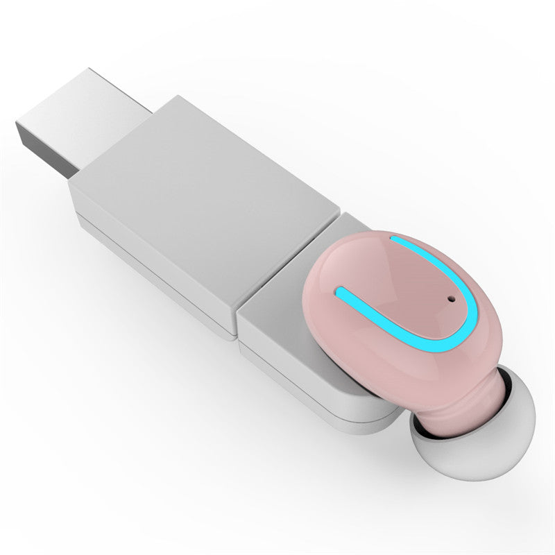 HBQ-Q13S Mini Wireless bluetooth Earphone Single Portable Bass Headset Earphone With USB Charger
