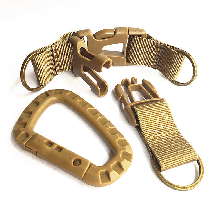 Hunting  Multifunctional Three-ring Buckle Sports Bag Accessories Tactical Pockets Backpack Hook