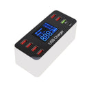 40W QC Smart Desktop Fast Charging Station Charger 7 USB Port Charger US/AU/UK/EU Plug