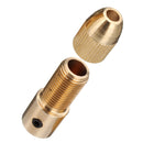 Drillpro 8pcs 0.5-3mm Small Electric Drill Bit Collet Twist Drill Chuck Tool for 3.17/5.05mm Shank