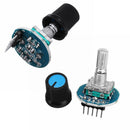 2Pcs Rotating Potentiometer Knob Cap Digital Control Receiver Decoder Module Rotary Encoder Module