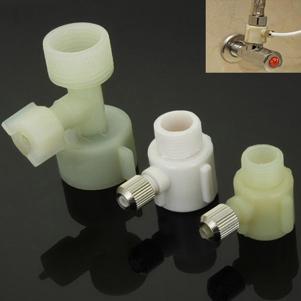 1/8 3/8 7/8 Inch PU Water Hose T-adapter for Bathroom Smart Toilet Seat Bidet Flushing Device