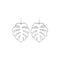 Statement Ear Drop Earring Trendy Hollow Leaves Ethnic Jewelry Long Dangle for Women