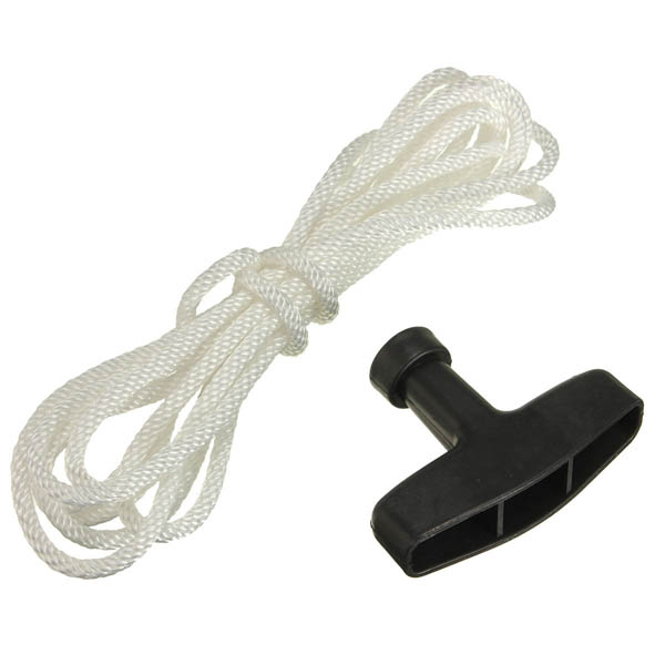 120 Inch Universal Lawnmower Trimmer Pull Handle Starter Rope Cord Garden Machine Fitting