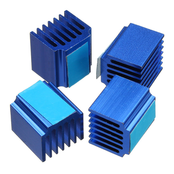 4PCS 14*13*20mm Cooling Heatsink With Back Glue For 3D Printer Part