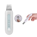 Ultrasonic Vibration Ion Facial Skin Scrubber Spatula 4 Modes LED USB Rechargeable Face Extractor Peeling Deep Cleaning Tool Cleaner