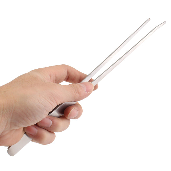 Aquarium Tools Fish Tank Water Live Plant Curved Straight Tweezers 27/38/48CM