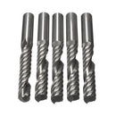 5pcs 6mm Shank Single Flute End Mill Cutter Set CEL 32mm Tungsten Steel CNC Bits