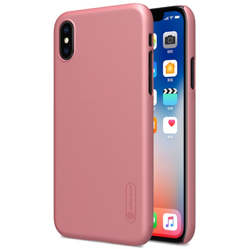 NILLKIN Frosted Anti-fingerprint Hard PC Shockproof Protective Case for iPhone XS/X